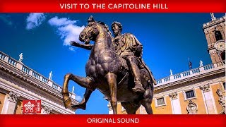 Pope Francis – Capitoline Hill – Visit 20190326 [upl. by Naahs]