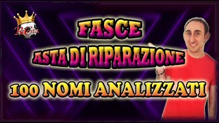 100 NOMI PER L ASTA DI RIPARAZIONE DIVISI PER FASCE E RANKING  TROVI TUTTO SU FANTALAB [upl. by Homans966]