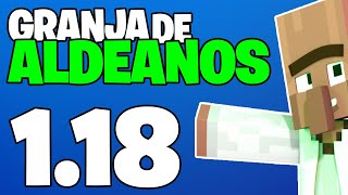 COMO HACER UNA GRANJA DE ALDEANOS 1182 BREEDER  Minecraft 1182 [upl. by Mendelsohn]