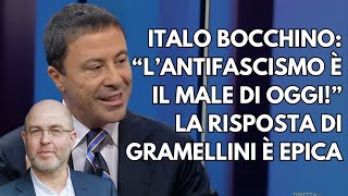 Italo Bocchino attacca L’antifascismo è il male di oggi – La risposta di Gramellini è epica [upl. by Stralka]