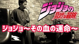 JOJOS BIZARRE ADVENTURE  JoJo Sono Chi no Sadame  Alto Saxophone Cover [upl. by Essila851]