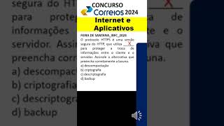 Internet e Aplicativos para Concurso Correios  concurso correios 2024 informatica correios2024 [upl. by Norit858]