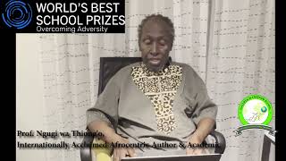 Prof Ngugi wa Thiongo Internationally acclaimed Afrocentric author and academic [upl. by Marcella]