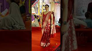 Kapil Sharma Reel Wife  Sumona Chakravarti Came To Seek Blessings From MAA DURGA [upl. by Wernsman]