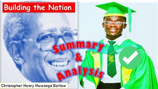 building the nation poem by henry barlow summary and analysis [upl. by Notsirt916]