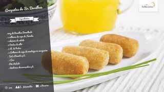 Croquetes de Sr Bacalhau [upl. by Yliak663]