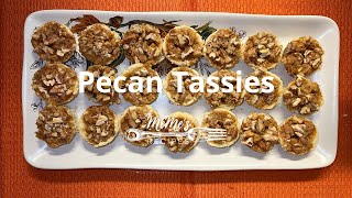 MeMes Recipes  Pecan Tassies [upl. by Gusty]