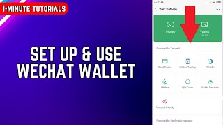 How to Set Up WeChat Wallet  Use WeChat Pay 2023 [upl. by Lerej]