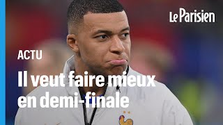 Euro 2024  Mbappé veut quotse mettre au niveau pour le match contre lEspagnequot [upl. by Asin84]