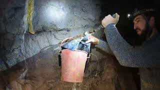 Sallet mine fluorspar fluoride part 2 stupid dangerous ladders [upl. by Mavilia]