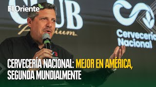 Cervecería Nacional celebra ser quotla mejor de América y la segunda del mundoquot [upl. by Neved246]