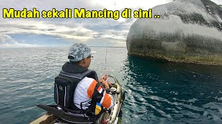 Edyan Kerapu Di bawah Batu Besar Ini Gak Ada Habisnya Kayak Fishing [upl. by Pish294]