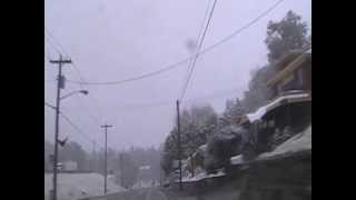 SNOW IN APRIL IN BLUEFIELD WEST VIRGINIA 2012 [upl. by Aenil]