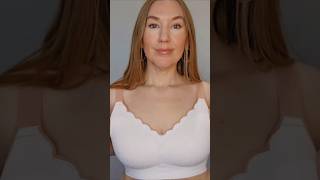 Forlest Bra Review  Wireless bra tryon haul Best bras for loose skin after weight loss [upl. by Saraiya200]