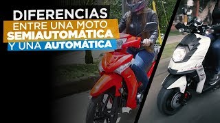 Diferencias Entre Motos Automáticas y Semiautomáticas [upl. by Frasch115]