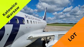 Tripreport  LOT  Katowice  Warszawa Warsaw  12092022  Embraer E170  Economy [upl. by Yule]