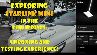 Exploring Starlink Mini In The Philippines Unboxing And Testing Experience [upl. by Dafodil602]