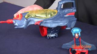 Man of Steel Flight Speeders Superman Strike Ship from Mattel [upl. by Alban]