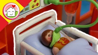 Playmobil en español Anna en el hospital  La Familia Hauser [upl. by Ecinnahs]