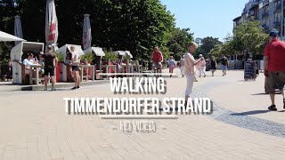 Timmendorfer Strand Rundgang im Sommer ☀️HD walking Video [upl. by Victory]