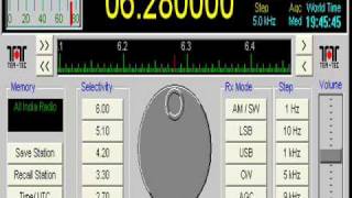 ALL INDIA RADIO  6280 kHz Hindi Service [upl. by Eppillihp862]