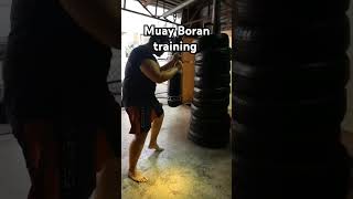 Training muay boran  Muay Chaiya [upl. by Ecirual]