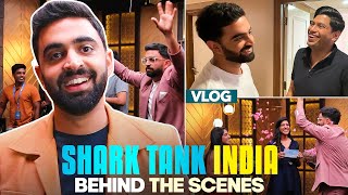 How I PRANKED everyone on the sets of SHARK TANK INDIA  Rahul Dua Vlogs  BEHIND THE SCENES [upl. by Novaelc549]