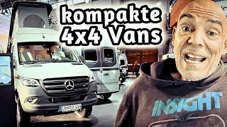 9 kompakte 4x4 Camper Vans im Vergleich  Was kommt nach Westfalia Rundgang CMT [upl. by Maurise]