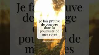 Gérer les doutes Affirmations Positives Short 16 affirmationspositives [upl. by Ennairac]