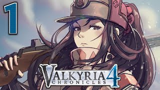 Valkyria Chronicles 4 ➤ 1  Lets Play  FLOWERFLAGE  Gameplay Walkthough [upl. by Attegroeg]