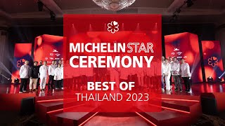 The Best of MICHELIN Star Revelation Thailand 2023 [upl. by Aniryt930]