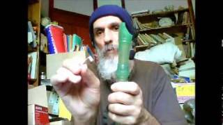 How to Mute a Descant Recorder ♫ ♪ [upl. by Idnerb]