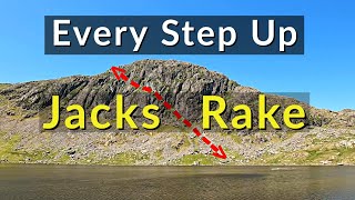 Jacks Rake  Every Step up this classic Lake District Scramble on Pavey Ark  Lake District Fells [upl. by Girard]