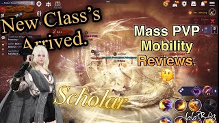 Black Desert Mobile New Class ⚒️Scholar⚒️ Review Is she good  Lets see‼️ Sorry and GG 😝 [upl. by Spenser]