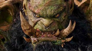 HINDI Lothar Vs Blackhand Fight Scene  Warcraft 2016 Movie Clip [upl. by Kcod]