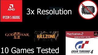 Ryzen 5 8600G  PS2 Emulation Test  PCSX2  No GPU [upl. by Initsed275]