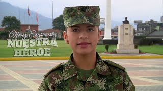 María Alejandra Rangel Una héroe esgrimista del Ejército Nacional [upl. by Hinkle]