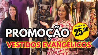 A PARTIR DE 2500 LINDOS VESTIDOS EVANGÉLICOS PADRÃO BOUTIQUE NO BRÁS [upl. by Ahsiruam421]