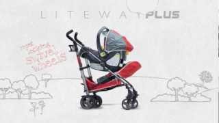 Chicco Liteway Plus Stroller [upl. by Riebling376]