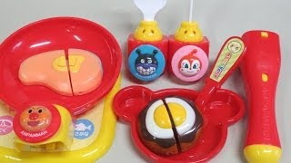 Anpanman toy kitchen 3 change cooking set アンパンマン おもちゃ キッチンセット [upl. by Hadeehsar]