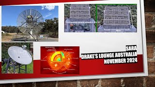 Drakes Lounge Australia Nov 2024 Space Weather and Radio Astronomy Projects Update [upl. by Adirf]