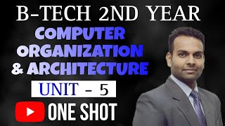 COA BTech 2nd year aktu  Unit 5 One Shot Video  3 year PYQ Solution  SOURCE  Getway Classes [upl. by Trutko]