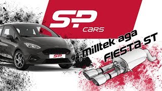 Milltek Abgasanlage Ford Fiesta ST MK8 mit EWG  Das knallt  SPcars [upl. by Kalvin]