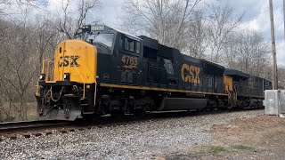 Happy St Patrick’s Day EMD MAC Coal Train Leader  Woodbine MD 31724 [upl. by Anawik]