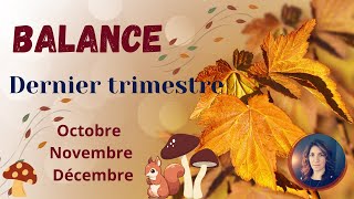 ♎️BALANCE  Dernier trimestre 2023 [upl. by Giacobo]