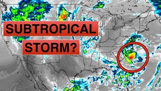 Will a Subtropical Storm form off the SE US Coast [upl. by Tj]