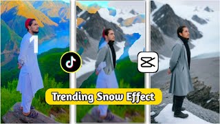 TikTok New Trending Snow Effect 2024Poshto Video EditingDr Ubaidullah Khan [upl. by Nylqcaj524]