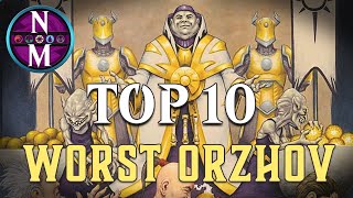 MTG Top 10 WORST Orzhov  Magic the Gathering  Episode 374 [upl. by Trautman]