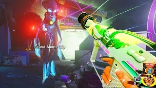 INFINITE WARFARE ZOMBIES  MAIN EASTER EGG BOSS FIGHT GAMEPLAY WALKTHROUGH ZOMBIES IN SPACELAND [upl. by Nyvar]