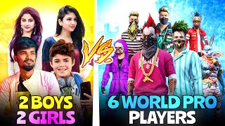 🥳பாம் பக்கிரி Is Back🥳 2 GIRLS AND 2 BOYS VS 6 WORLD PRO PLAYERS FUNNY GAMEPLAY TAMIL214 [upl. by Schober359]